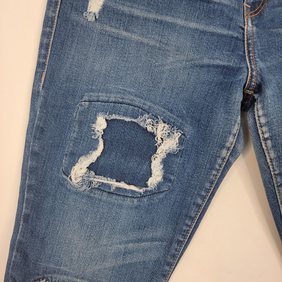 True Religion Sz 32 Bermuda Cut-Off Denim Shorts - Picture 2 of 11